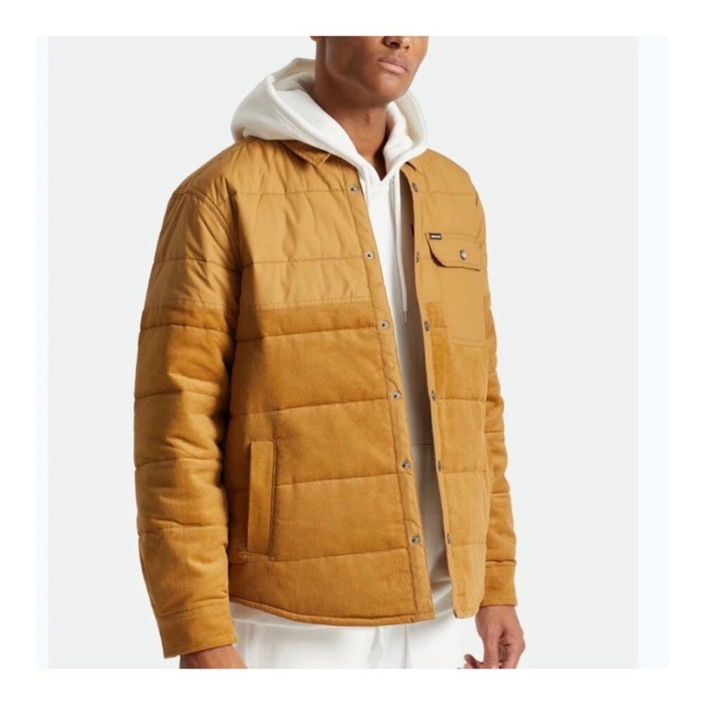 Brixton Cass Jacket Medal Bronze Corduroy size Small